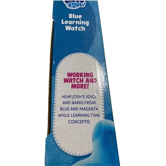 Leap Frog Blue’s Clues Blue Learning Watch Tell Time and Play Games 3+ years - Picture 6 of 6